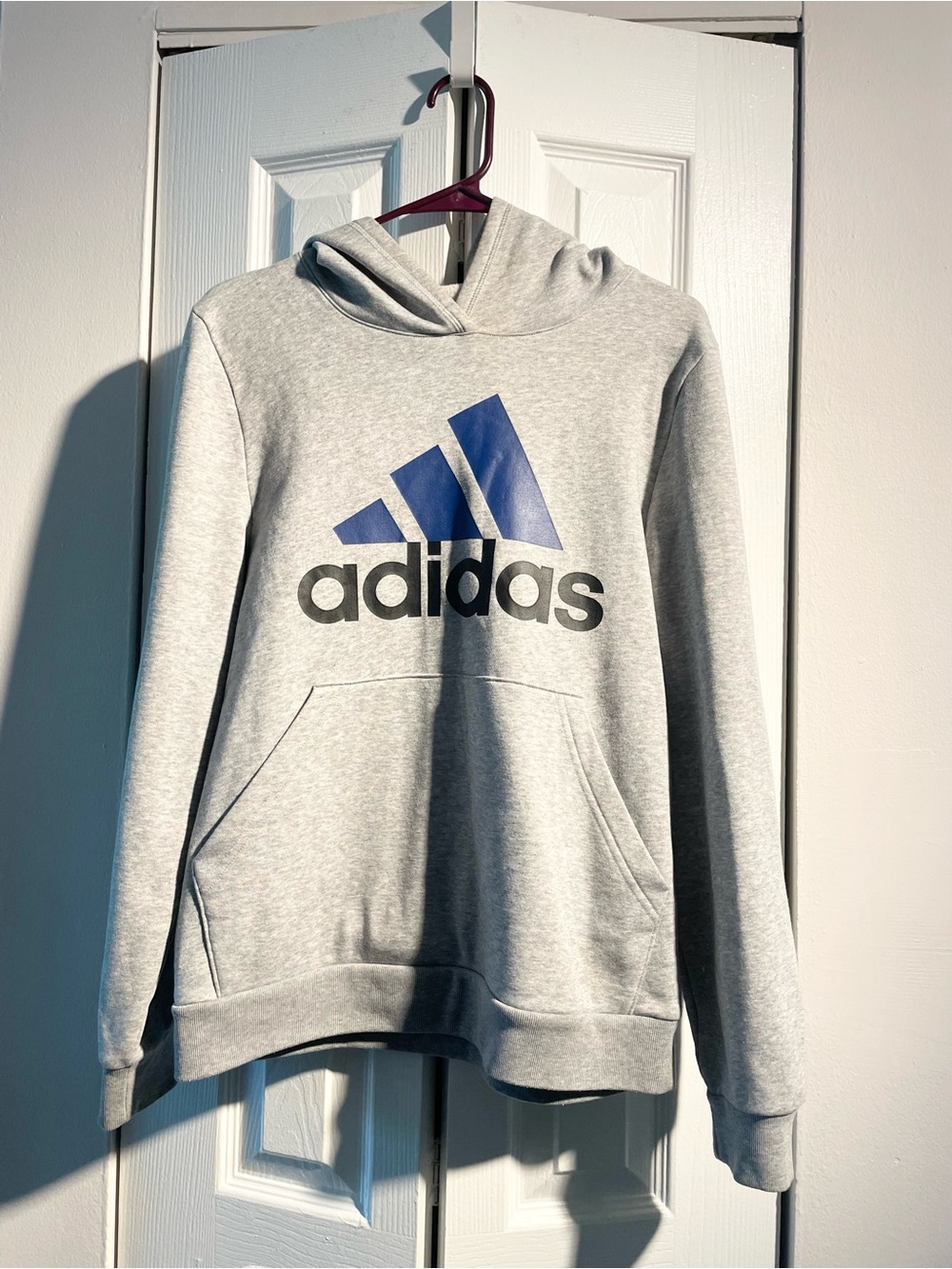 Adidas Hoodie - unisex - gray color